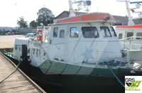 Vėjo jėgainių aptarnavimo laivas parduodamas