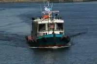 Įgulos laivas parduodamas
