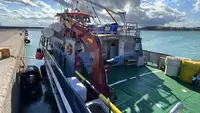 Įgulos laivas parduodamas