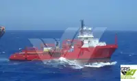 Tiekimo laivas parduodamas