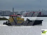 Vėjo jėgainių aptarnavimo laivas parduodamas