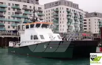 Vėjo jėgainių aptarnavimo laivas parduodamas