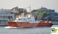 Vėjo jėgainių aptarnavimo laivas parduodamas