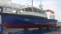 Įgulos laivas parduodamas