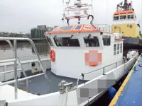 Vėjo jėgainių aptarnavimo laivas parduodamas