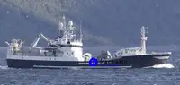 Laivas žuvims perdirbti ir pristatyti parduodamas