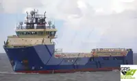 Tiekimo laivas parduodamas