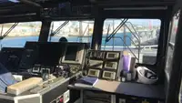 Vėjo jėgainių aptarnavimo laivas parduodamas