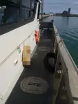 Vėjo jėgainių aptarnavimo laivas parduodamas