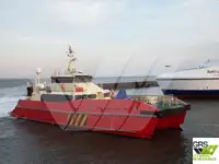 Vėjo jėgainių aptarnavimo laivas parduodamas