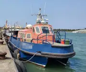 Įgulos laivas parduodamas