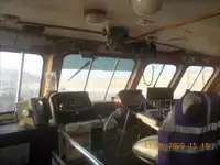 Įgulos laivas parduodamas