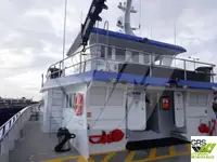 Vėjo jėgainių aptarnavimo laivas parduodamas