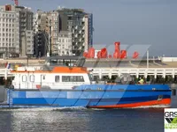 Vėjo jėgainių aptarnavimo laivas parduodamas