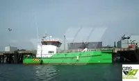 Vėjo jėgainių aptarnavimo laivas parduodamas