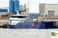Vėjo jėgainių aptarnavimo laivas parduodamas