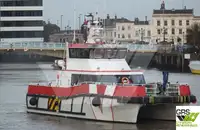 Vėjo jėgainių aptarnavimo laivas parduodamas