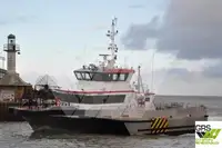 Vėjo jėgainių aptarnavimo laivas parduodamas