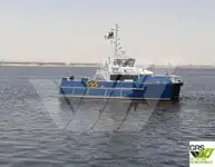 Vėjo jėgainių aptarnavimo laivas parduodamas