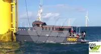 Vėjo jėgainių aptarnavimo laivas parduodamas