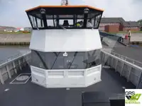 Vėjo jėgainių aptarnavimo laivas parduodamas