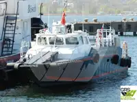 Vėjo jėgainių aptarnavimo laivas parduodamas