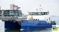 Vėjo jėgainių aptarnavimo laivas parduodamas