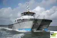 Vėjo jėgainių aptarnavimo laivas parduodamas