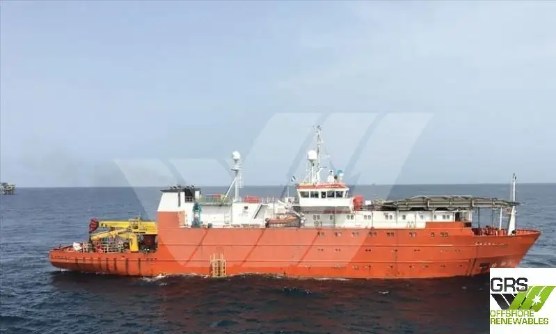 Nardymo palaikymo laivas parduodamas
