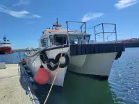 Įgulos laivas parduodamas