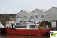Vėjo jėgainių aptarnavimo laivas parduodamas