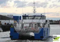 Vėjo jėgainių aptarnavimo laivas parduodamas
