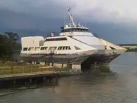 Įgulos laivas parduodamas