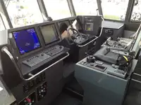 Vėjo jėgainių aptarnavimo laivas parduodamas