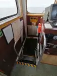 Įgulos laivas parduodamas