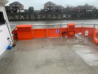 Vėjo jėgainių aptarnavimo laivas parduodamas