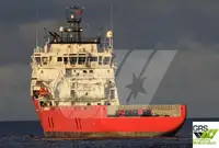 Tiekimo laivas parduodamas