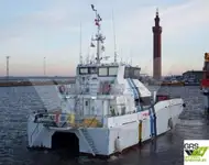 Vėjo jėgainių aptarnavimo laivas parduodamas