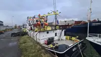 Tiekimo laivas parduodamas
