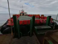 Įgulos laivas parduodamas