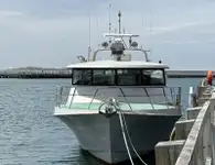Žuvies perdirbimo laivas parduodamas