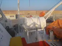 Įgulos laivas parduodamas