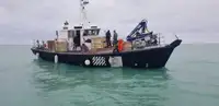 Darbiniai laivai parduodamas