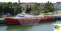 Vėjo jėgainių aptarnavimo laivas parduodamas