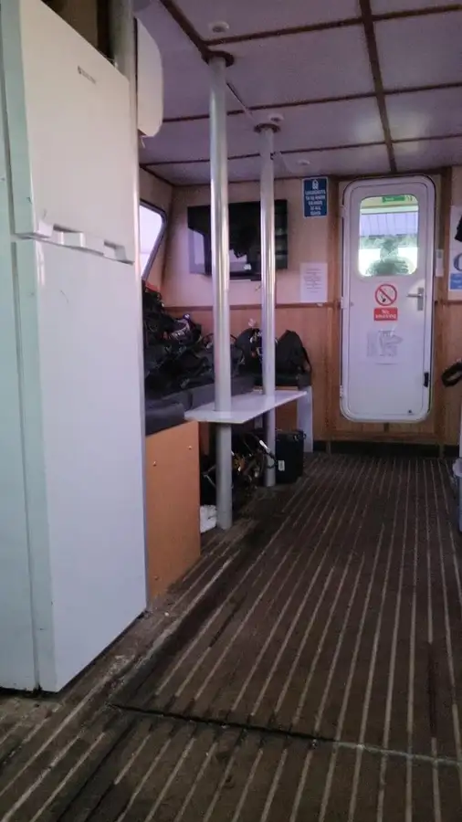 Vėjo jėgainių aptarnavimo laivas parduodamas