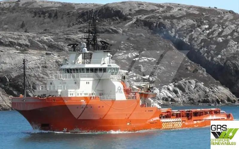Tiekimo laivas parduodamas