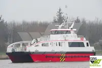 Vėjo jėgainių aptarnavimo laivas parduodamas