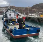 Darbiniai laivai parduodamas