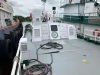 Įgulos laivas parduodamas