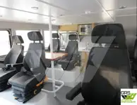 Vėjo jėgainių aptarnavimo laivas parduodamas